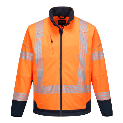 T404 PW3 Hi-Vis Contrast Softshell