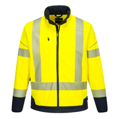 T404 PW3 Hi-Vis Contrast Softshell