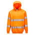 B304 Hi-Vis Hooded Sweatshirt