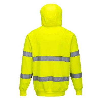 B304 Hi-Vis Hooded Sweatshirt