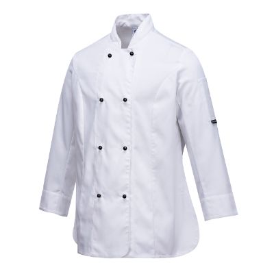 C837 Rachel Chef Jacket  L/S