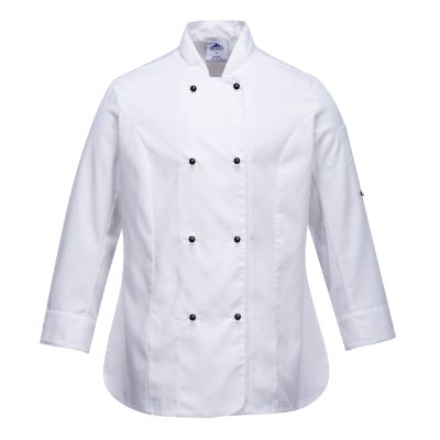 C837 Rachel Chef Jacket  L/S