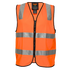 MZ102 Hi-Vis Zip Vest  D&N