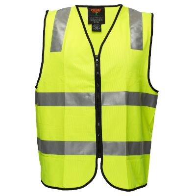 MZ102 Hi-Vis Zip Vest  D&N