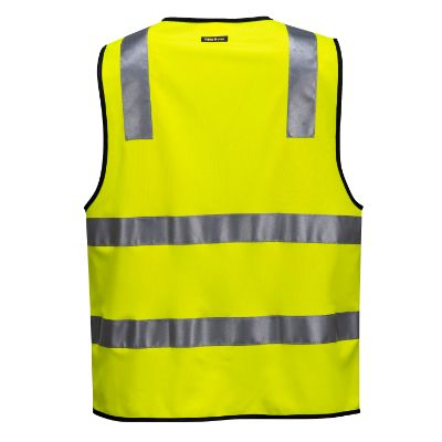 MZ102 Hi-Vis Zip Vest  D&N