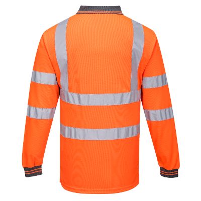 S277 Hi-Vis Polo Shirt  L/S