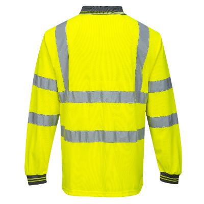 S277 Hi-Vis Polo Shirt  L/S